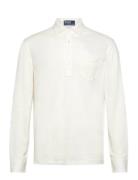 Polo Ralph Lauren Linen Pique-Lsl-Psh Vit