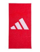 Adidas Sportswear 3Bar Towel Smal Röd