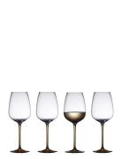 Lyngby Glas Wine Glass Vienna 4 Pcs Nude