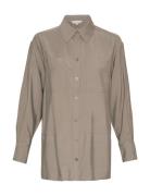 MSCH Copenhagen Mschlynelle Selia Shirt Brun
