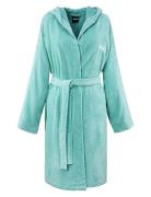 Boss Home Plain Bath Robe Blå