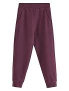 Lindex Trousers Basic Burgundy