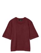 Vero Moda Vmsilje 2/4 O-Nck Over Pull Ga Noos Burgundy