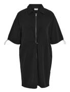 NOISY MAY Nmkirby 2/4 Shirtdress Wvn Noos Svart