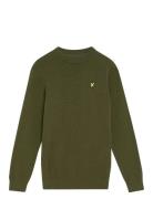 Lyle & Scott Cotton Crew Neck Jumper Grön