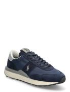Polo Ralph Lauren Train 89 Suede & Oxford Sneaker Marinblå