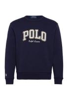 Polo Ralph Lauren Logo Fleece Sweatshirt Marinblå