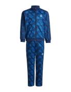 Adidas Originals Firebird Ts Aop Blå