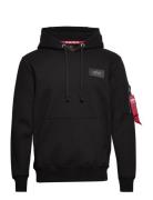 Alpha Industries Bp Hoodie Camo Print Svart