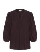 Kaffe Kaannika Blouse Brun
