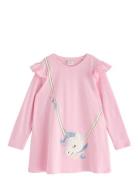 Lindex Top Long Unicorn Bag Detail Rosa