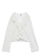 Vero Moda Awkienna Ls V-Neck Lace Top Vit