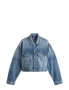 Tommy Jeans Tommy Girl Ovsz Crp Trucker Jkt Blå