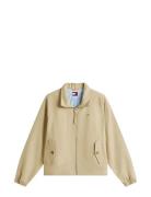 Tommy Jeans Tjw Reg Zip Cotton Jacket Ext Beige