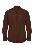 Polo Ralph Lauren Custom Fit Garment-Dyed Oxford Shirt Brun