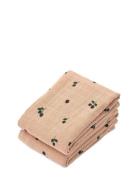Liewood Lewis Muslin Cloth 2-Pack Rosa