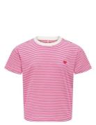 Kids Only Kogpisa Maiken Life Crop Ss Onl Jrs Noos Rosa