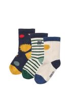 Liewood Silas Socks 3-Pack Multi/patterned