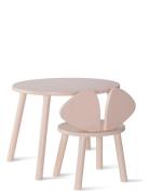 Nofred Mouse Childrens Table And Chair Rosa