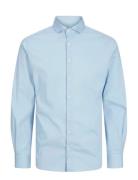 Jack & J S Jjeaxel Stretch Shirt Ls Noos Mni Blå