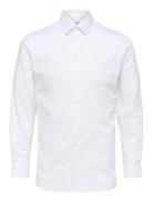 Selected Slhslimethan Shirt Ls Classic Noos Vit