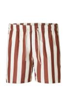 Selected Slhdane Aop Swimshorts Brun
