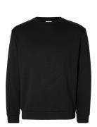 Selected Slhemanuel Soft Crew Neck Sweat Noos Svart