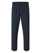 Selected Slh196-Straight Robert String Pant Noos Blå