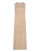 Selected Slfhennah Sl Knit Dress Guld