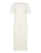 Selected Slfhelena 2/4 Knit Dress Vit