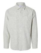 Selected Slh-Twill Mix Overshirt Ls Vit