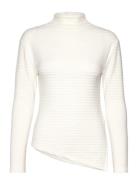 Selected Slfganna Ls T-Neck Top Vit