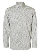 Selected Slhslim-Performance Aop Shirt Ls Multi/patterned