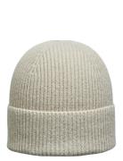 Selected Slhmason Merino Wool Beanie Kräm
