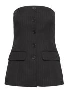 Selected Slfeli Bustier Top Svart
