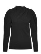 Selected Slfmarwa Ls High Neck Top Svart