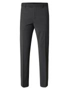Selected Slhreg-Theo Pinstriped Trs Flex Grå