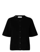 Selected Slflulu 2/4 Knit Cardigan Noos Svart