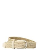 Selected Slhtom Braided Textile Belt Beige