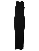 Selected Slfanna Sl Ankle Tank Dress Svart