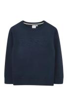 BOSS Pullover Marinblå