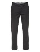 Selected Slhstraight-Newparis Flex Pants W Svart
