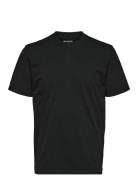 Selected Slhcolman Ss O-Neck Tee Noos Svart
