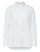 Selected Slfhema Ls Shirt B Vit
