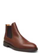 Selected Slhblake Leather Chelseaoot Brun