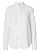 Selected Slfviva Ls Sun Shirt Noos Vit