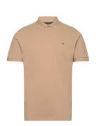 Selected Slhdante Ss Polo W Beige
