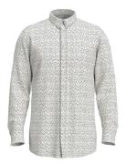 Selected Slhslim-Ethan Shirt Ls Aop Noos Vit