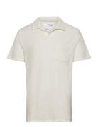 Selected Slhrelax-Terry Ss Resort Polo Ex Kräm
