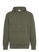 Selected Slhreg-Dan Sweat Hood Khaki Green